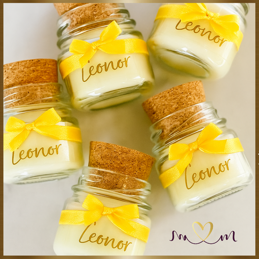 Mini Vela Vidrinho 40g - Personalizavél