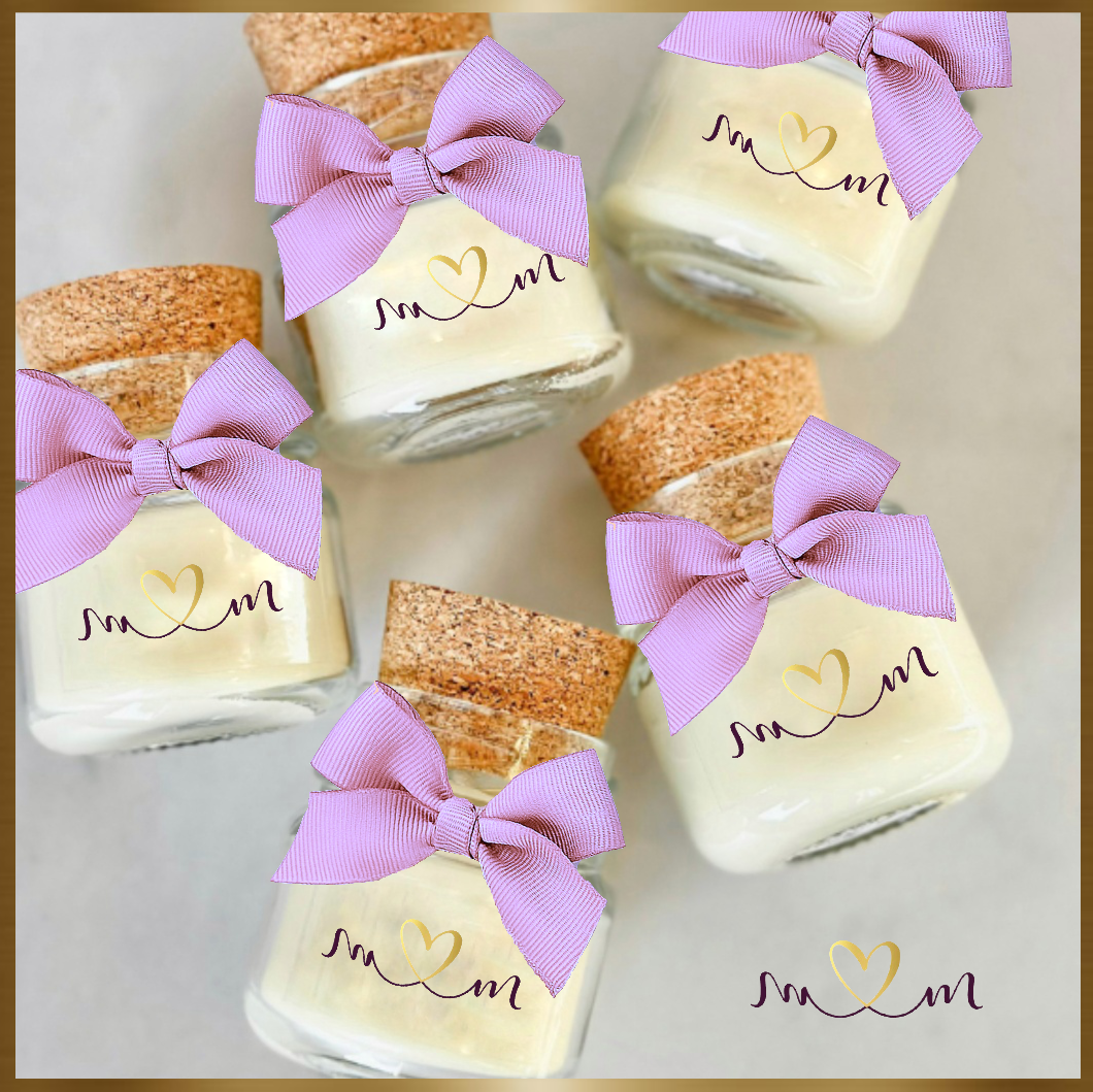 Mini Vela Vidrinho 40g - Personalizavél